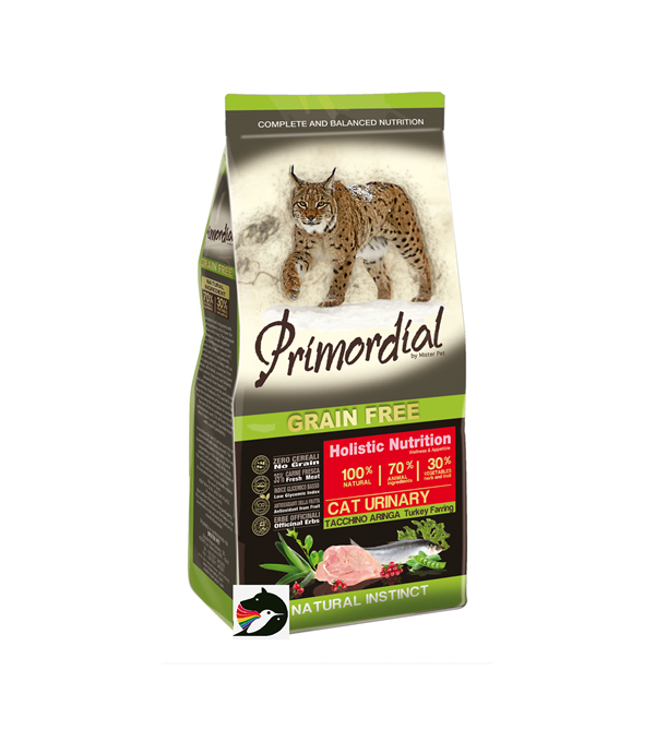 PRIMORDIAL URINARY CAT Al Tacchino E Aringa Grain Free MrPet