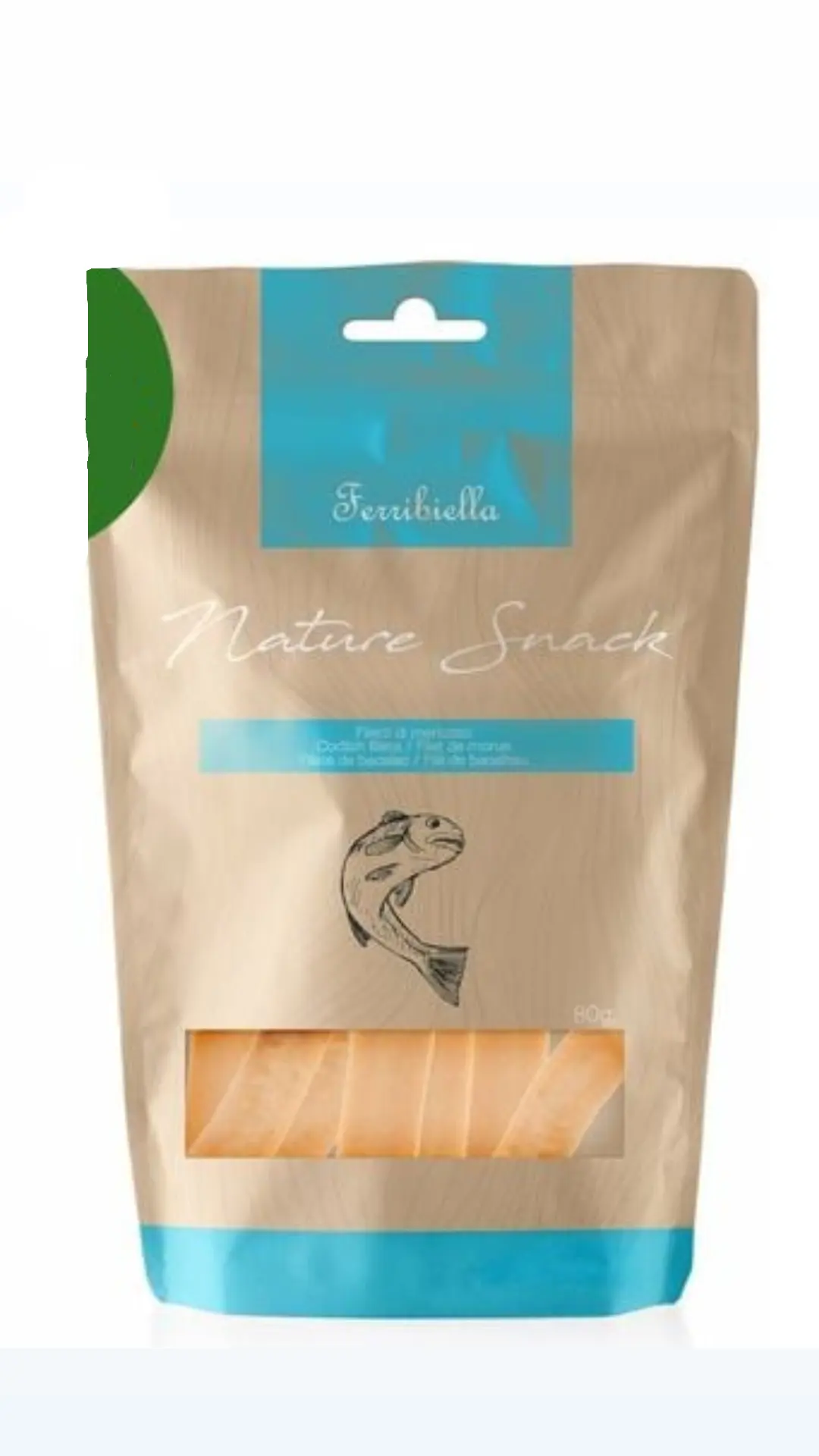 FILETTI DI MERLUZZO NATURE SNACK "FERRIBIELLA"