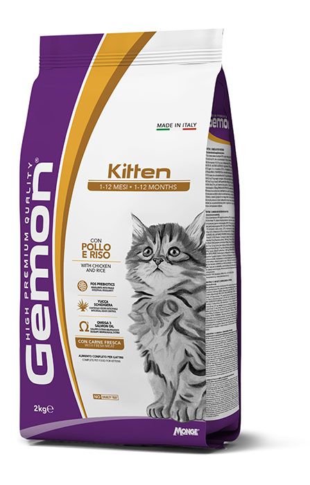 GEMON KITTEN POLLO E RISO